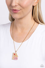 Load image into Gallery viewer, Love Coupon Gold Necklace
