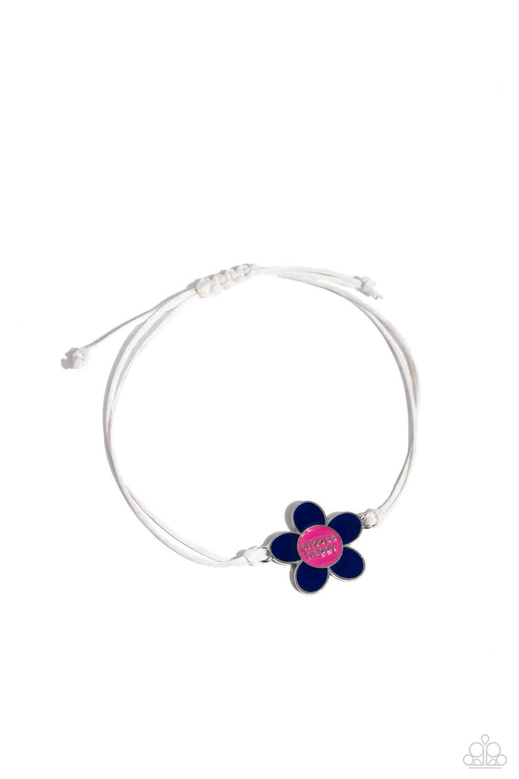 Choose Cheer Blue Bracelet