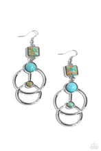 Load image into Gallery viewer, Interlocked Influence Brown Earrings