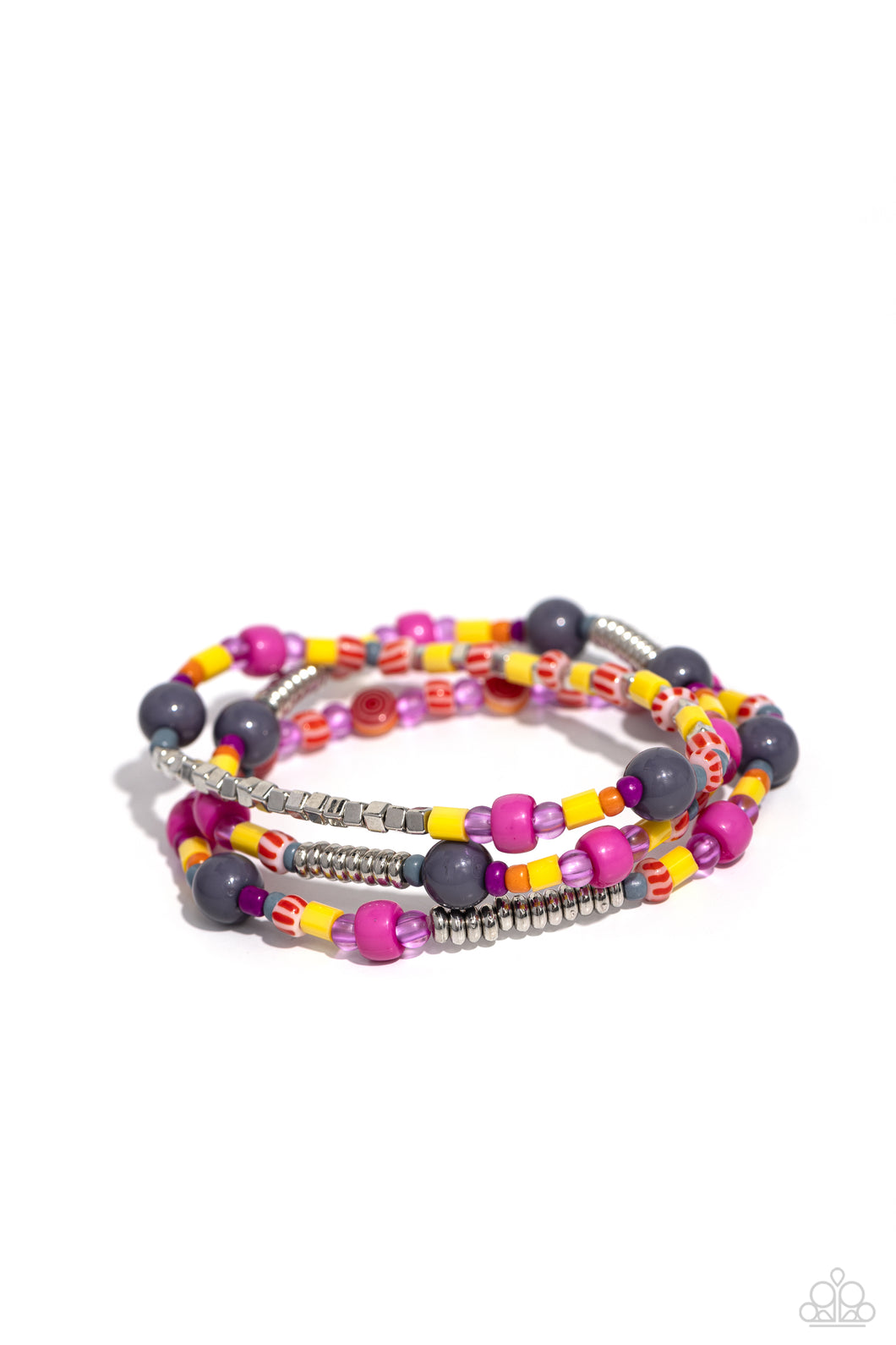 Confident Collision Silver Bracelet