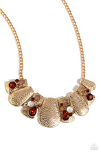 Load image into Gallery viewer, Multicolored Mayhem Brown Necklace
