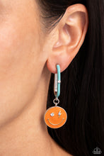 Load image into Gallery viewer, Personable Pizzazz Orange Earrings
