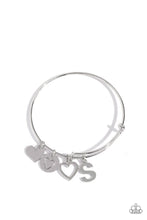 Load image into Gallery viewer, Making It INITIAL Silver Bangle - S