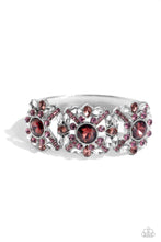 Load image into Gallery viewer, Shimmering Solo Purple Hinged Bracelet