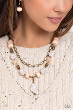 Load image into Gallery viewer, High-End Habitat Brass Necklace