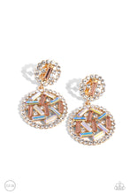 Load image into Gallery viewer, Gasp-Worthy Glam Gold Clip-On Earrings