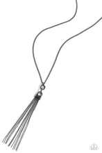 Load image into Gallery viewer, The STRANDS of Time Black Necklace