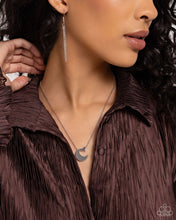 Load image into Gallery viewer, Low-Key Lunar Silver Necklace
