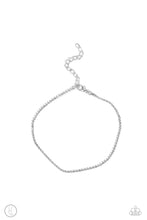 Load image into Gallery viewer, Blinding Basic White Anklet
