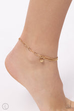 Load image into Gallery viewer, Solo Sojourn Gold Anklet