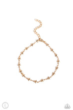 Load image into Gallery viewer, Starry Swing Dance Gold Anklet