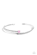 Load image into Gallery viewer, Sensational Sweetheart Pink Cuff Bracelet