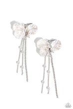 Load image into Gallery viewer, Graceful Gesture White Earrings
