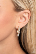 Load image into Gallery viewer, Glowing Praise Gold Hoop Earrings