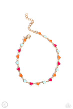 Load image into Gallery viewer, Dancing Delight Multi/Gold Anklet