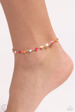 Load image into Gallery viewer, Dancing Delight Multi/Gold Anklet