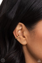 Load image into Gallery viewer, Linear Legacy Gold Cuff Earrings