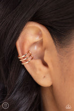 Load image into Gallery viewer, Metro Mashup Gold Ear Cuffs