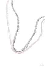 Load image into Gallery viewer, White-Collar Week Pink Necklace