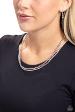 Load image into Gallery viewer, White-Collar Week Pink Necklace