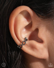 Load image into Gallery viewer, Mandatory Musings Black Cuff Earrings