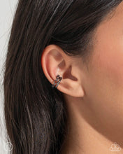 Load image into Gallery viewer, Mandatory Musings Black Cuff Earrings