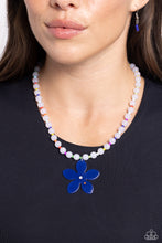 Load image into Gallery viewer, Nostalgic Novelty Blue Necklace