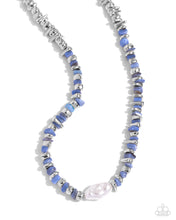 Load image into Gallery viewer, Seasonal Socialite Blue Necklace