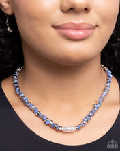 Load image into Gallery viewer, Seasonal Socialite Blue Necklace