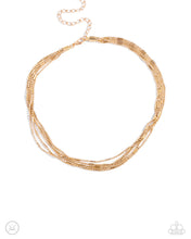 Load image into Gallery viewer, Monochromatic Marvel Gold Choker