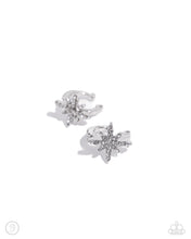 Load image into Gallery viewer, Cosmic Cuff White Cuff Earrings