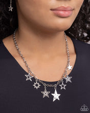 Load image into Gallery viewer, Starstruck Sentiment Black Necklace