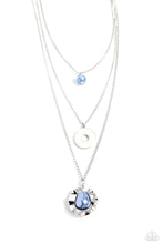 Load image into Gallery viewer, Refined Reaction Blue Necklace