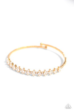 Dandy Dancer Gold Coil Bracelet