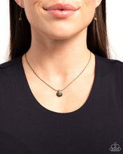 Load image into Gallery viewer, Seashell Simplicity Brass Necklace