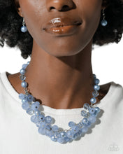Load image into Gallery viewer, Pearl Pandora Blue Necklace