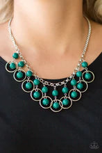 Load image into Gallery viewer, Really Rococo Green Necklace