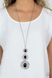 Load image into Gallery viewer, Talisman Trendsetter Black Necklace