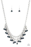 Load image into Gallery viewer, Cosmopolitan Couture Blue Necklace