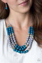 Load image into Gallery viewer, Bead Your Own Drum Blue Necklace