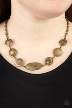 Load image into Gallery viewer, Uniquely Unconventional Brass Necklace