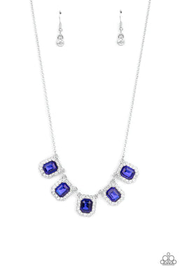 Next Level Luster Blue Necklace