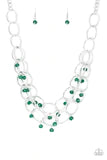 Load image into Gallery viewer, Yacht Tour Green Necklace