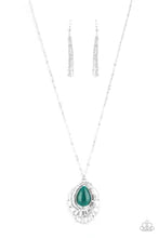 Load image into Gallery viewer, Titanic Trinket Green Necklace