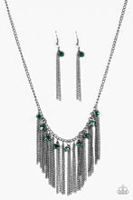 Load image into Gallery viewer, In for the Long Runway Green Necklace