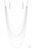 Load image into Gallery viewer, Radical Rainbow Green Necklace