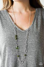 Load image into Gallery viewer, Marvelously Modern Green Necklace