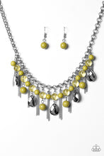 Load image into Gallery viewer, Here Comes the Storm Green Necklace