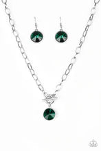 Load image into Gallery viewer, She Sparkles On Green Necklace