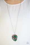 Load image into Gallery viewer, Prismatic Palms Green Necklace